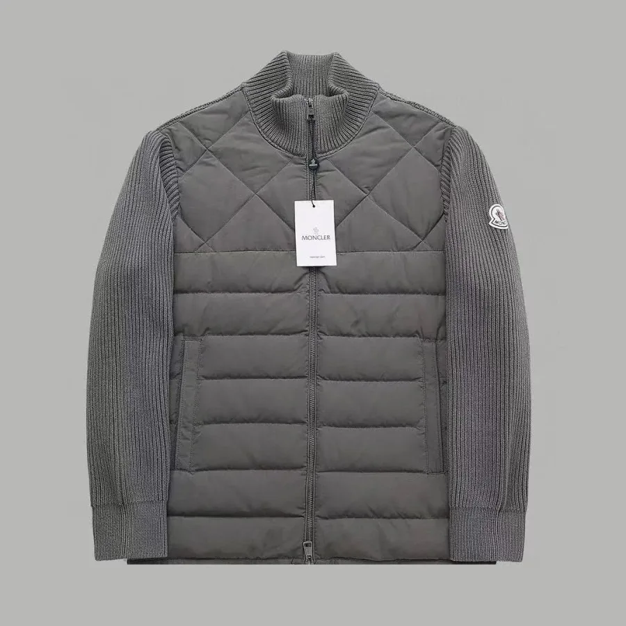 Moncler Quilted Gray
