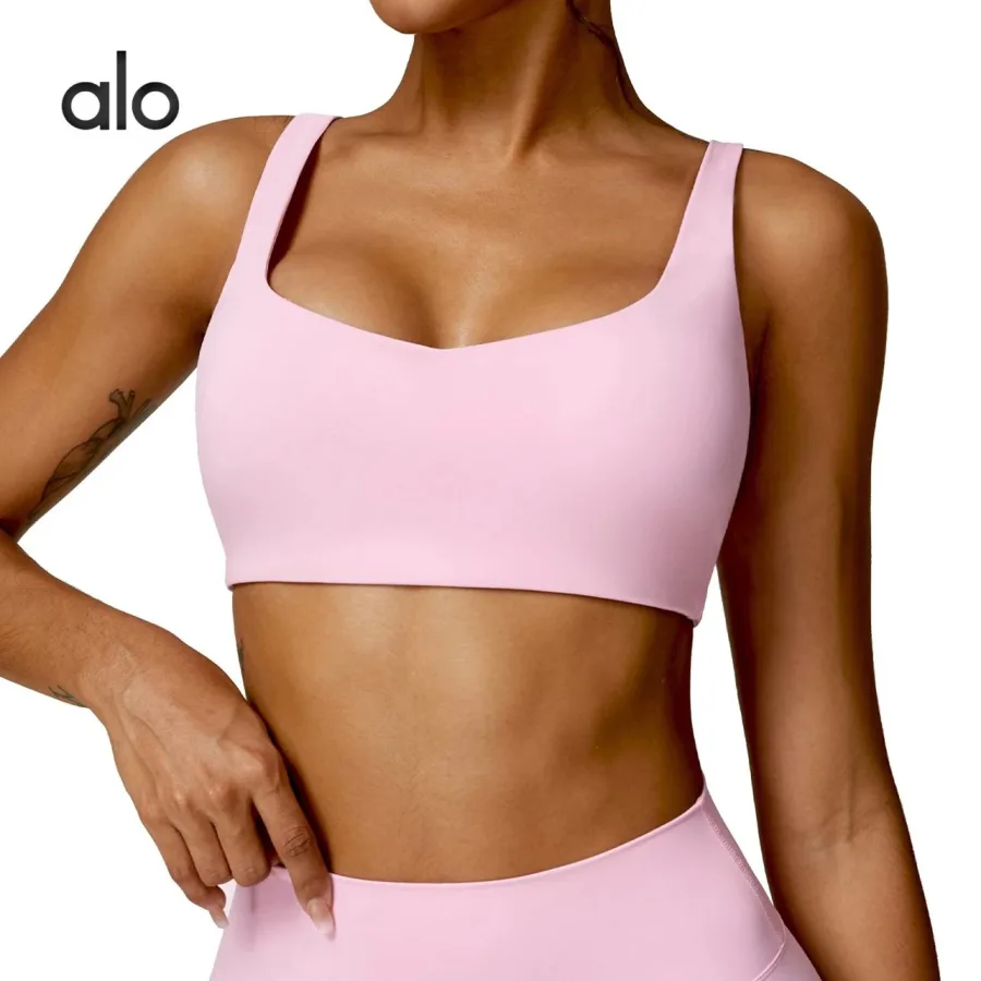 Alo Yoga Bra Pink Sp