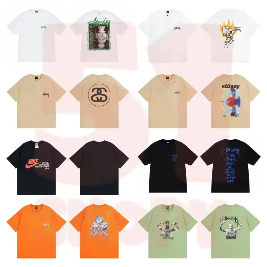 Stussy Basic Tee Whi shipping route