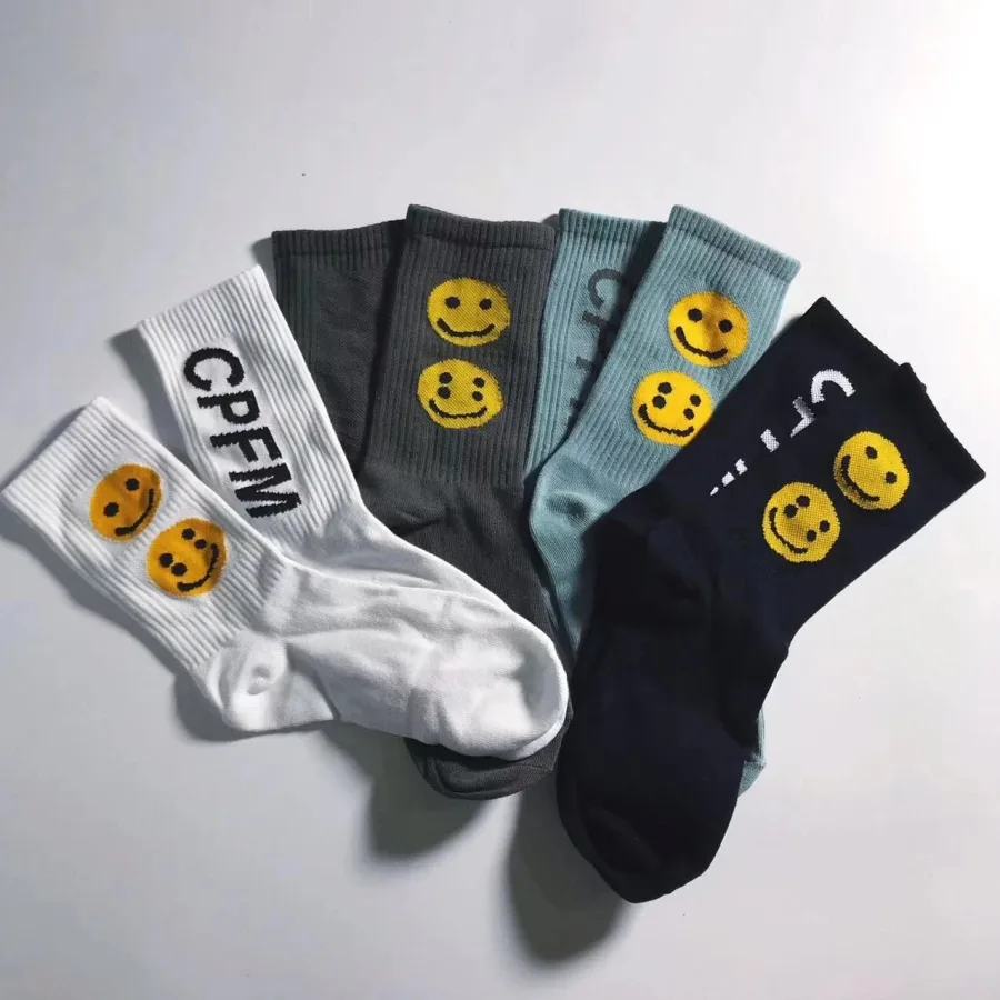 Cpfm Smile Face Sock
