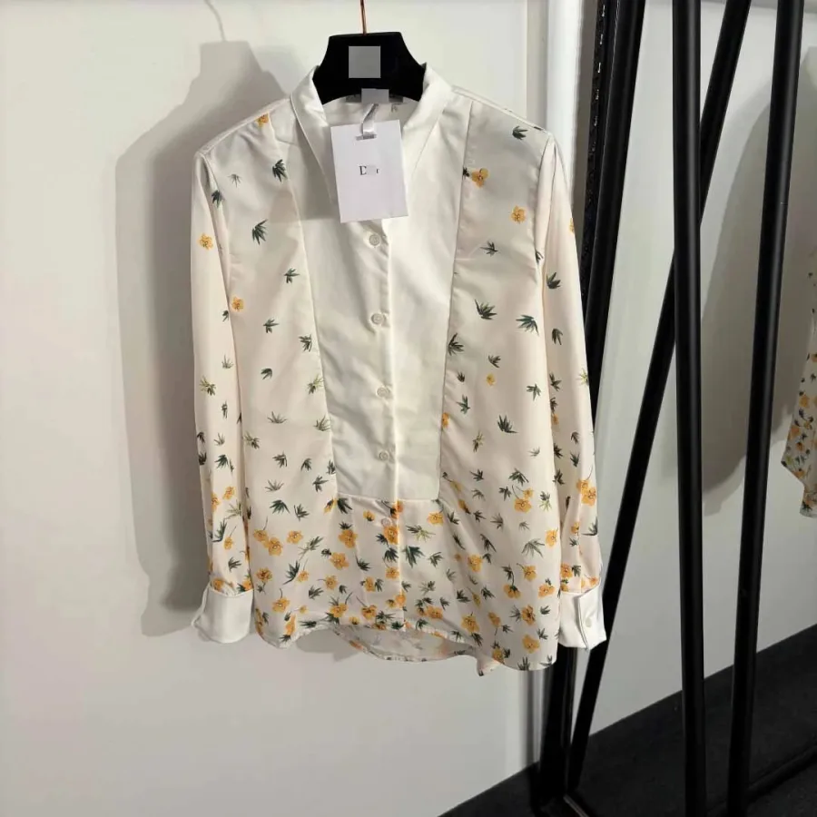 D'T Floral Print Whi