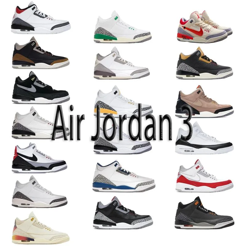 Air Jordan 3 White B