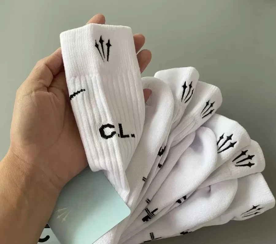 CL White Logo Crew S