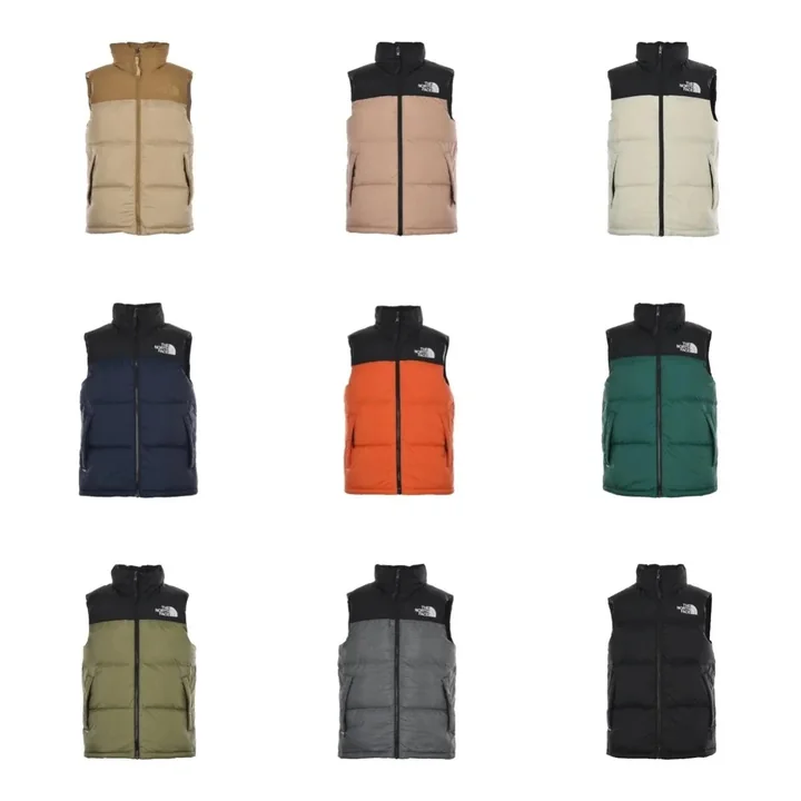 The North Face Nuptse Beige Puffer Vest preview
