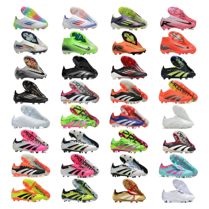 Adidas Predator Multi Color Football Cleats preview